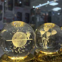 گوی کریستالی در طرح های مختلف|چراغ خواب و آباژور|اصفهان, احمدآباد|دیوار