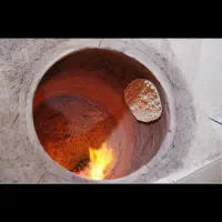 شاطر تافتون سنتی(تنور گلی)
