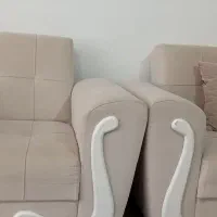 مبل راحتی هشت نفره سالم و بدون عیب|مبلمان خانگی و میز عسلی|مهاباد (آذربایجان غربی), |دیوار