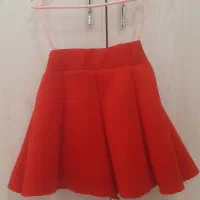 دامن قرمز یلدایی درحد نونو