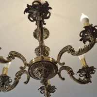 لوستر برنجی