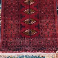فرش دستباف ترکمنی قدیمی  سالم سالم