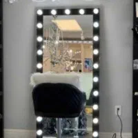 آینه قدی هالییودی چراغدار