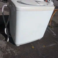 لباسشویی دوقلو|ماشین لباسشویی و خشک‌کن لباس|بروجرد, |دیوار