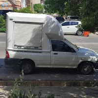 جابجایی اجناس و وسایل با پراید بار مسقف بلند
