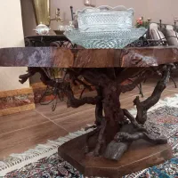 دو عدد میز عسلی روستیک|مبلمان خانگی و میز عسلی|کرج, کمال‌شهر|دیوار