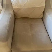 مبل راحتی تک نفره با پارچه ترک