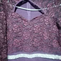 لباس مجلسی بلند ماکسی از سایز40 تا 44 میخوره|لباس|سیاهکل, |دیوار