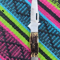 چاقو دسته تمساح کلمبیا اورجینال تاشو با بارکرد