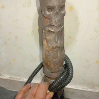 قلیان چوبی طرح دار|کلکسیون و سرگرمی|قرچک, مهدیه|دیوار