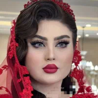 میکاپ شنیون تخصصی ویژ همراه عروس با کانتور۸۰۰