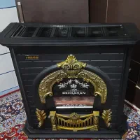 بخاری طرح شومینه ای|بخاری، هیتر، شومینه|زرند, |دیوار