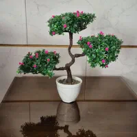 درختچه و گل مصنوعی بنسای|گل مصنوعی|ملایر, |دیوار