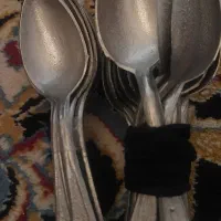 ۲۰ عدد قاشق بزرگ از جنس رو دونه ای ۳۵