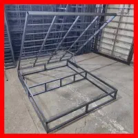 کف تخت فلزی معمولی و جک دار ( آهن گوشتی )