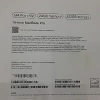 مک بوک M4Pro 2024/درحد آک /512g/24g ram|رایانه همراه|تهران, جیحون|دیوار