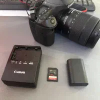 دوربین کنون cano 80d کیف و رم|دوربین عکاسی و فیلم‌برداری|اندیشه, شهرک صدف|دیوار