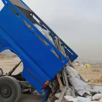 حمل نخاله و مصالح ساختمانی با نیسان اتاق بزرگ