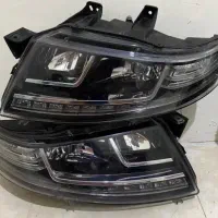 یک جفت چراغ جلو سمند سورن پلاس درحد نو