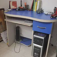 میز کامپیوتر آبی پسند