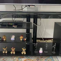 میز تلویزیون شیشه ای تمیز و سالم|میز تلویزیون|تهران, مینابی|دیوار