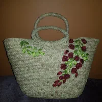 زنبیل حصیری