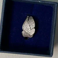 انگشتر استیل رنگ ثابت نگین اتمی