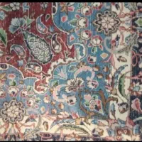 جفت فرش( پرده) کرمان اعلا ۷۰ ساله