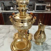 سماور طلایی