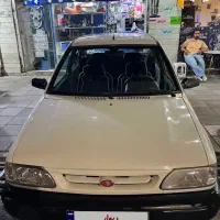 پراید مدل ۱۳۸۷ سفید شاسی جلو سالم