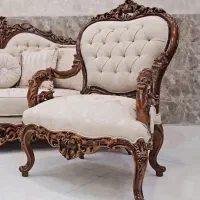 تولیدی مبلمان استیل سلطنتی مدل لئون لیون|مبلمان خانگی و میز عسلی|قم, نوقطار|دیوار