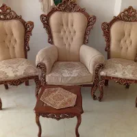 فروش مبل و نهار خوری سلطنتی در حد نو نو|مبلمان خانگی و میز عسلی|مشهد, شهید بهشتی|دیوار