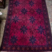 فروش فرش و سفره دستباف بلوچی با قدمت تاریخی|فرش|کرمان, |دیوار