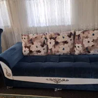 مبل ۸ نفره کار کرده فروش فوری