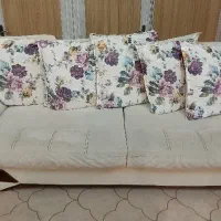 مبل ۷ نفره راحتی|مبلمان خانگی و میز عسلی|قم, عمار یاسر|دیوار