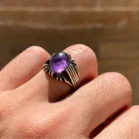 انگشتر امیتیس اصل معدنی