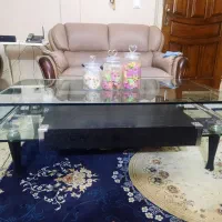 میزجلومبلی.شیشه ۱۰ میل خم