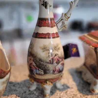 ظرف دکوری چینی،طرح کلاسیک اروپایی