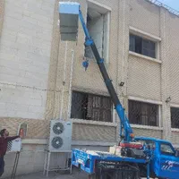چرثقیل۲تن نیسانی  مجهز به سبدبالابر۱۰متری