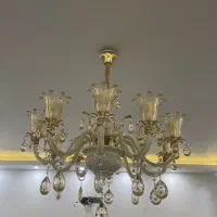 لوستر کریستال|لوستر و چراغ آویز|قم, پردیسان|دیوار