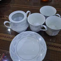فنجان و نعلبکی و قندون