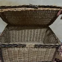 سبد حصیری|صنایع دستی و سایر لوازم تزئینی|ری, سرتخت|دیوار