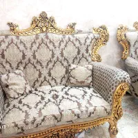 مبل سلطنتی ۱۱ نفره با شاه نشین|مبلمان خانگی و میز عسلی|قرچک, باقرآباد|دیوار