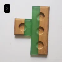 فروش انواع جا شمعی چوب و رزین