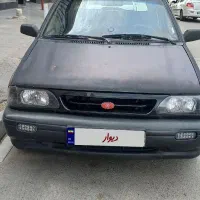 پراید مدل ۸۲سورمه آب تیره متالیک جی تی ایکس آی