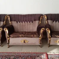 مبل راحتی ۷ نفره|مبلمان خانگی و میز عسلی|لنجان, |دیوار