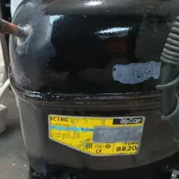 موتور یخچال مغازه ایستاده در حد نو وتمیز