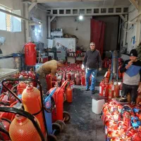 شارژ و فروش کپسول آتش نشانی