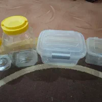 تعدادی ظرف جا در دار جای نون زیر قیمت همه جا|ظروف نگهدارنده، پلاستیکی، یک‌بارمصرف|بهبهان, |دیوار