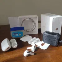 Airpods pro 2  اورجینال با لوازم کامل type C|لوازم جانبی موبایل و تبلت|تهران, علم و صنعت|دیوار